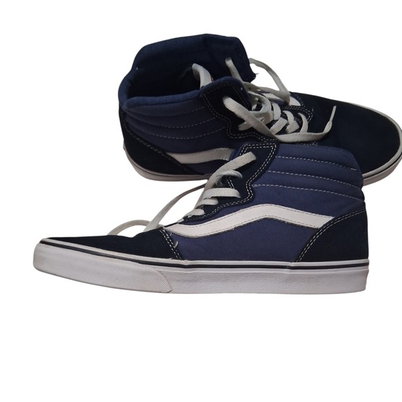 VANS Size 10 Sk8-Hi Off The Wall Blue VN0A32R2MXQ - Picture 5 of 14